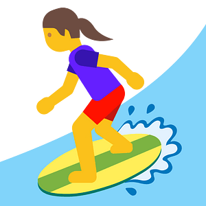 Emoji U1f3c4 200D 2640
