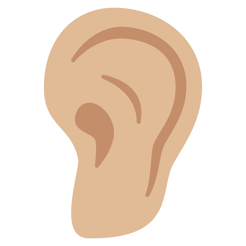 Emoji U1f442 1F3fc