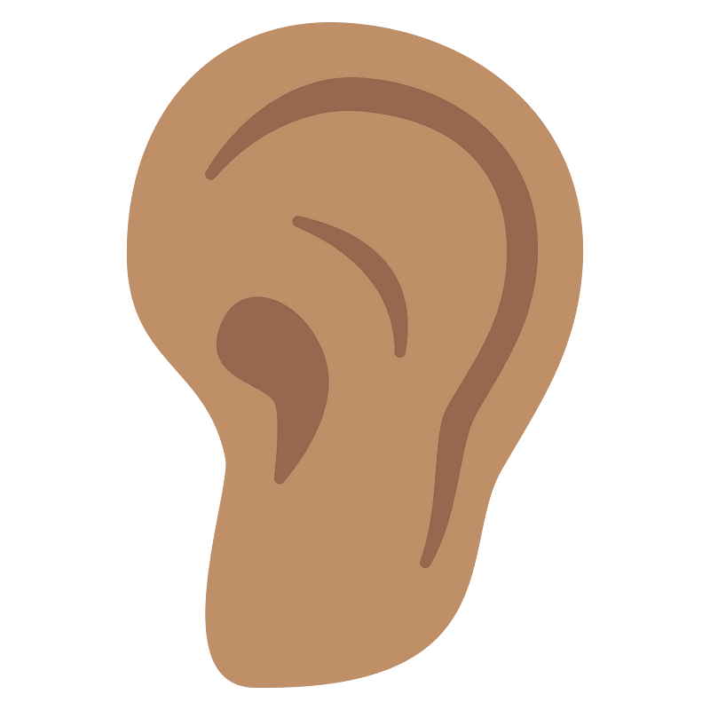 Emoji U1f442 1F3fd