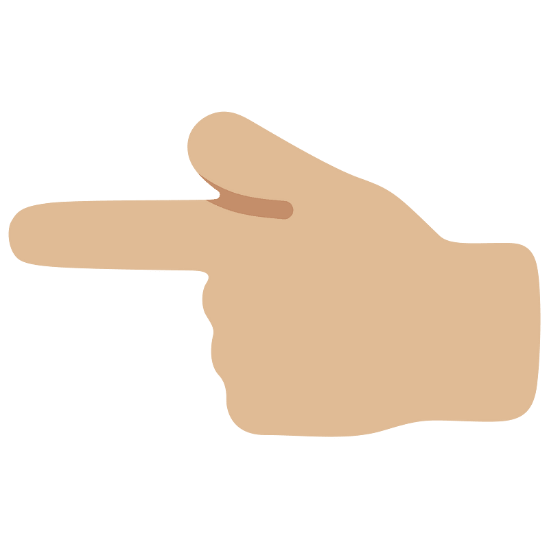 Emoji U1f448 1F3fc