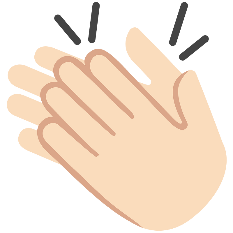 Emoji U1f44f 1F3fb