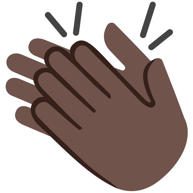 Emoji U1f44f 1F3ff