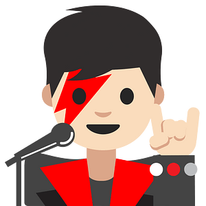 Emoji U1f468 1F3fb 200D 1F3a4