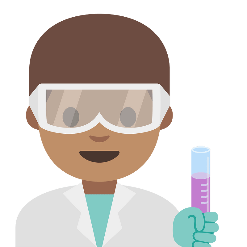 Emoji U1f468 1F3fd 200D 1F52c