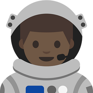 Emoji U1f468 1F3fd 200D 1F680