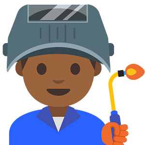 Emoji U1f468 1F3fe 200D 1F3ed