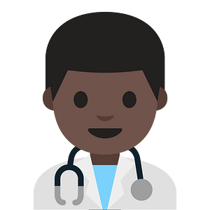 Emoji U1f468 1F3ff 200D 2695