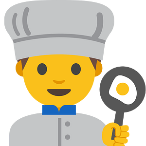 Emoji U1f468 200D 1F373