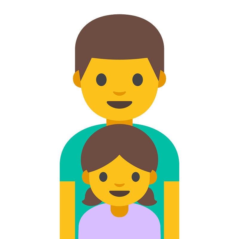Emoji U1f468 200D 1F467