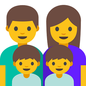 Emoji U1f468 200D 1F469 200D 1F466 200D 1F466