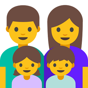 Emoji U1f468 200D 1F469 200D 1F467 200D 1F466