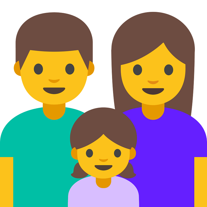Emoji U1f468 200D 1F469 200D 1F467