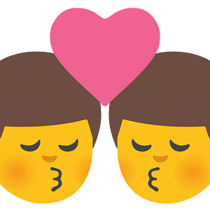Emoji U1f468 200D 2764 200D 1F48b 200D 1F468