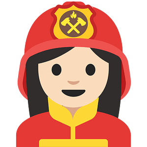 Emoji U1f469 1F3fb 200D 1F692