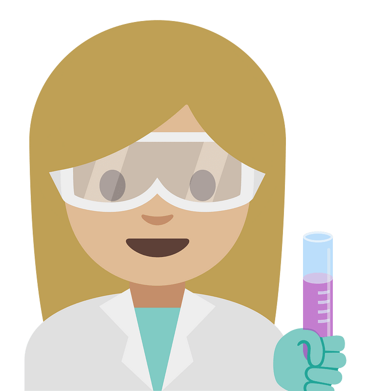 Emoji U1f469 1F3fc 200D 1F52c