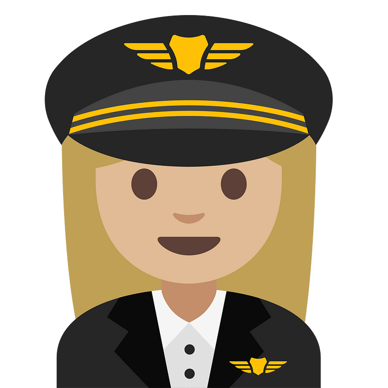 Emoji U1f469 1F3fc 200D 2708