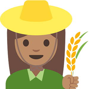 Emoji U1f469 1F3fd 200D 1F33e