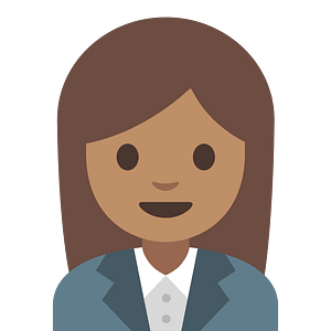 Emoji U1f469 1F3fd 200D 1F4bc