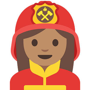 Emoji U1f469 1F3fd 200D 1F692