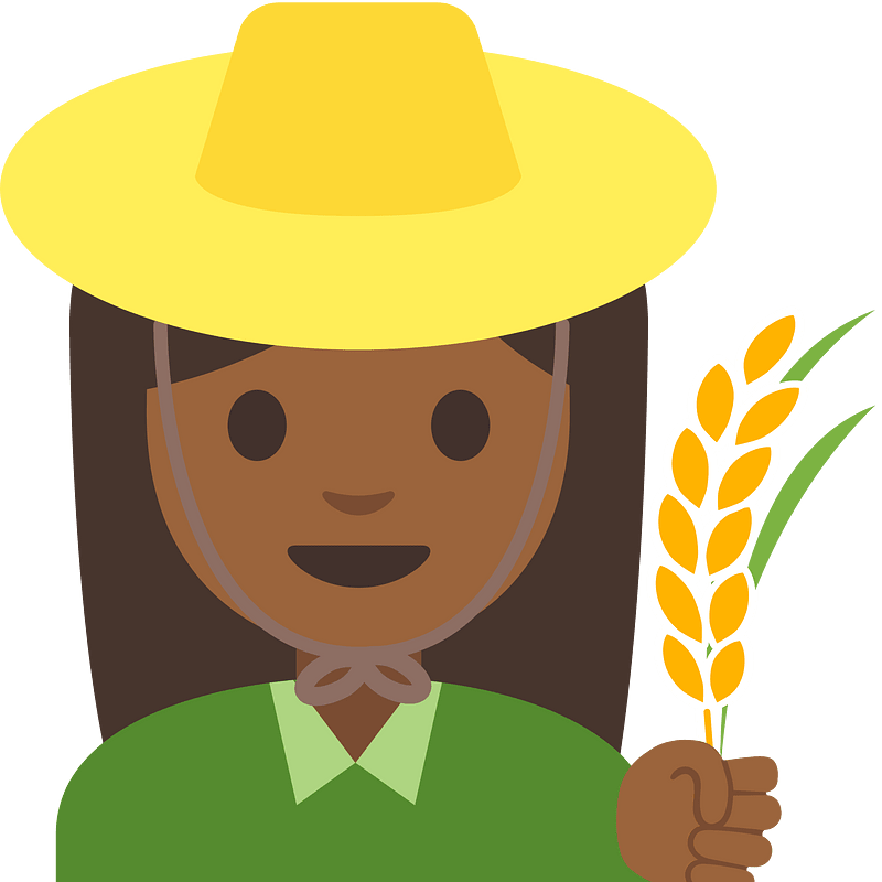 Emoji U1f469 1F3fe 200D 1F33e