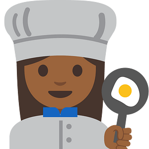 Emoji U1f469 1F3fe 200D 1F373