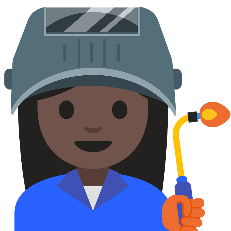 Emoji U1f469 1F3ff 200D 1F3ed