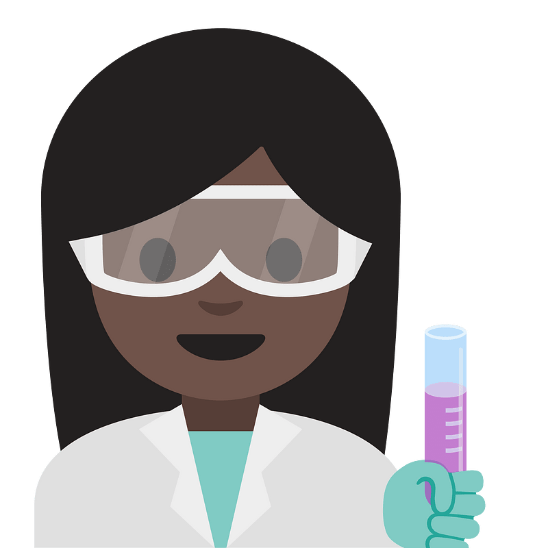 Emoji U1f469 1F3ff 200D 1F52c