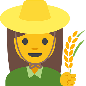 Emoji U1f469 200D 1F33e