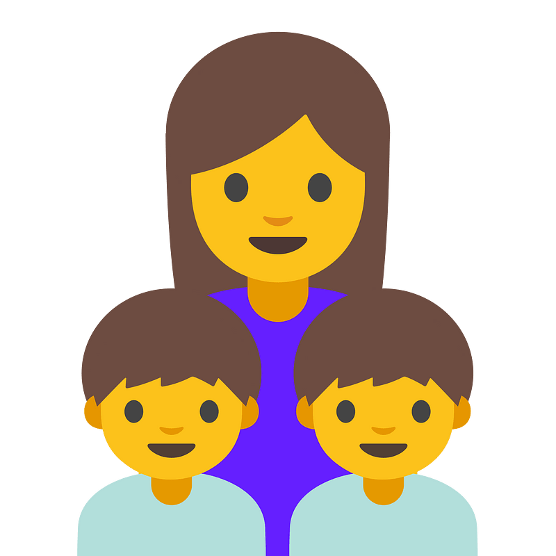 Emoji U1f469 200D 1F466 200D 1F466
