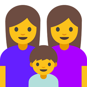 Emoji U1f469 200D 1F469 200D 1F466