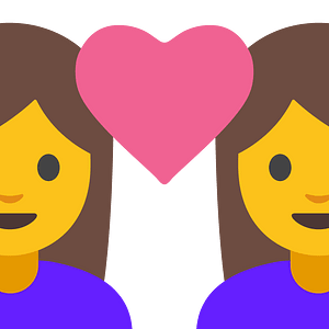 Emoji U1f469 200D 2764 200D 1F469