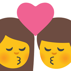 Emoji U1f469 200D 2764 200D 1F48b 200D 1F468
