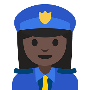 Emoji U1f46e 1F3ff 200D 2640