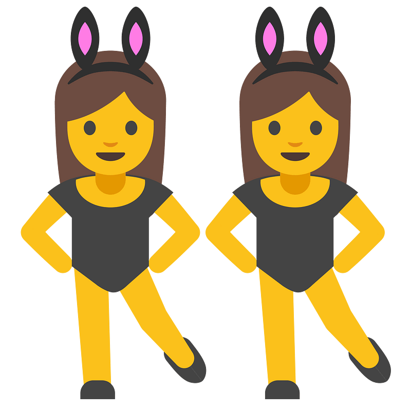Emoji U1f46f 200D 2640