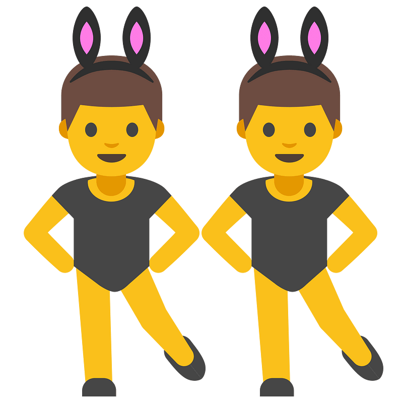 Emoji U1f46f 200D 2642