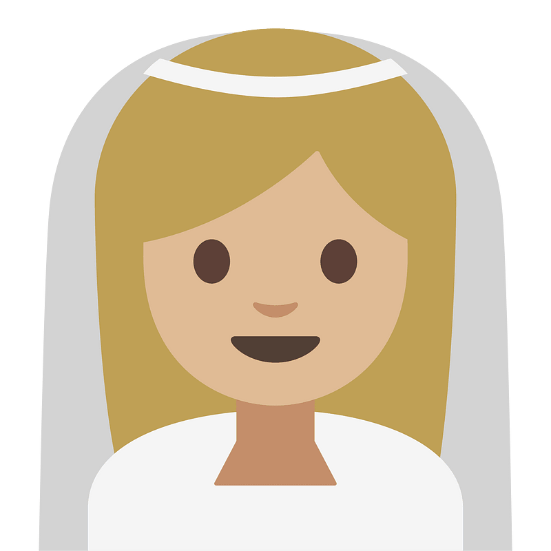Emoji U1f470 1F3fc