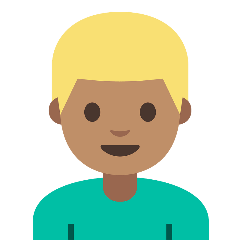 Emoji U1f471 1F3fd