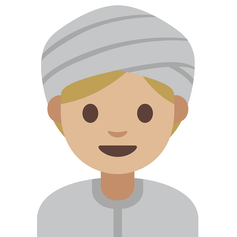 Emoji U1f473 1F3fc 200D 2640