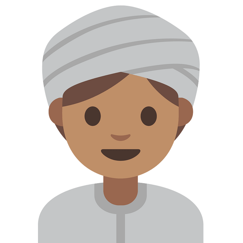 Emoji U1f473 1F3fd 200D 2640