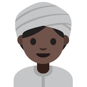 Emoji U1f473 1F3ff 200D 2640