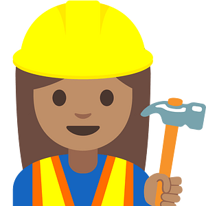 Emoji U1f477 1F3fd 200D 2640