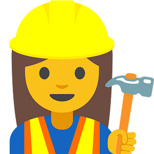 Emoji U1f477 200D 2640