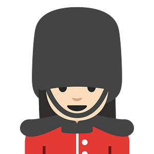 Emoji U1f482 1F3fb 200D 2640