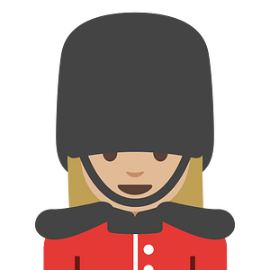 Emoji U1f482 1F3fc 200D 2640