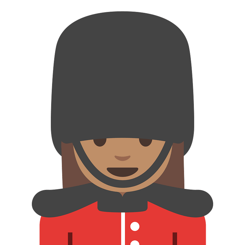 Emoji U1f482 1F3fd 200D 2640