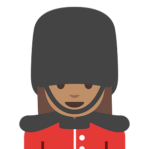 Emoji U1f482 1F3fd 200D 2640