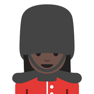 Emoji U1f482 1F3ff 200D 2640