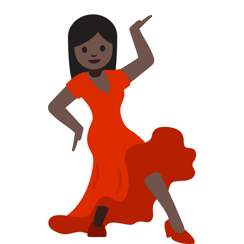 Emoji U1f483 1F3ff