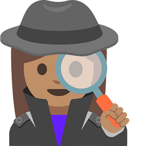 Emoji U1f575 1F3fd 200D 2640