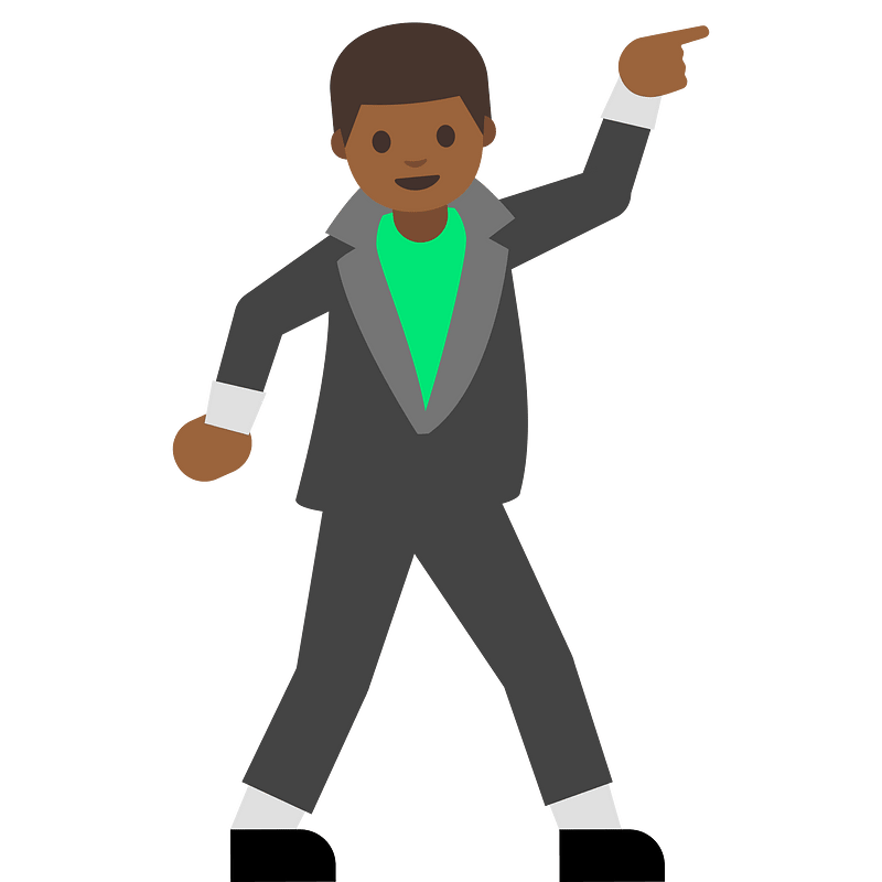 Emoji U1f57a 1F3fe